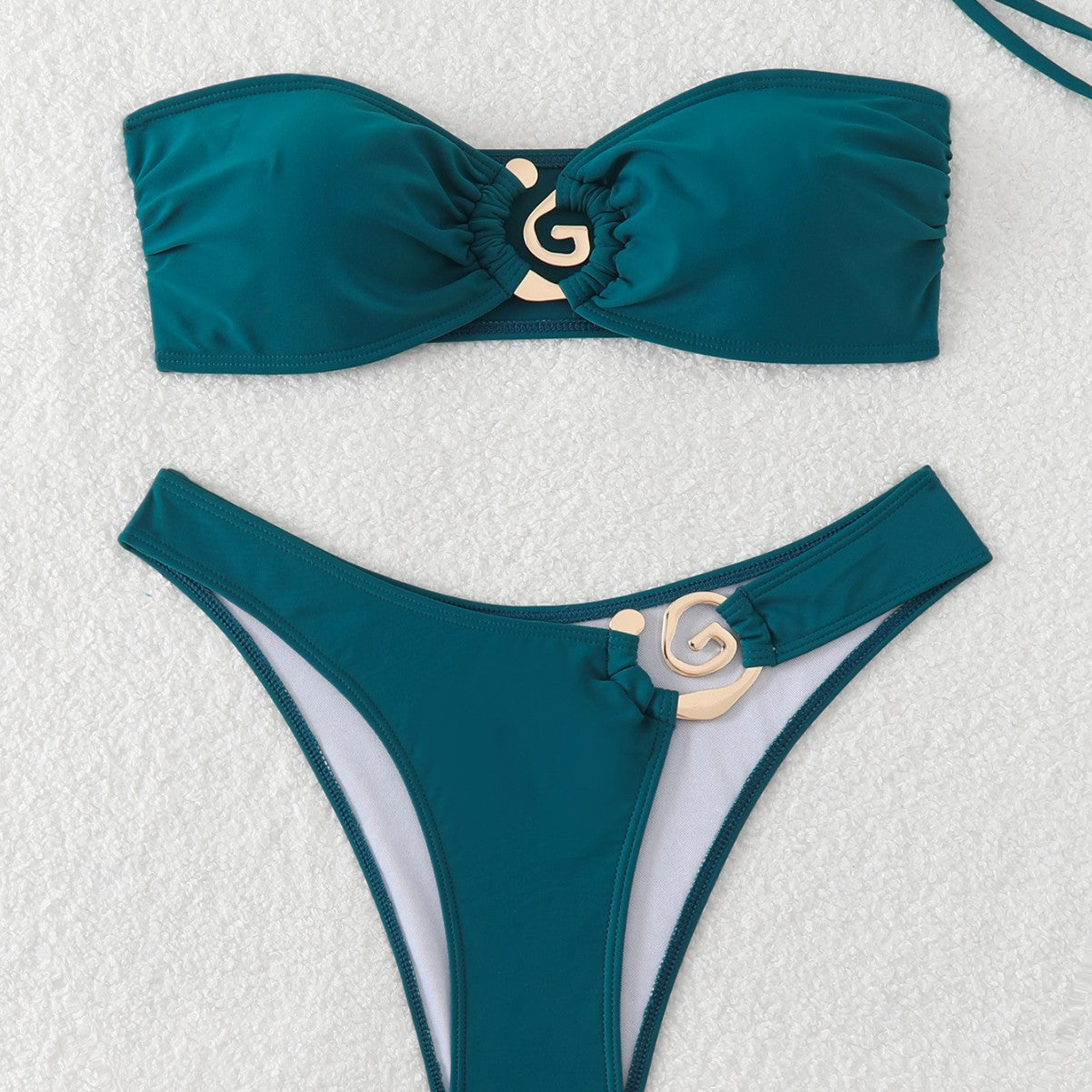 Tube Top Exposed Back Lady Sexy Summer Beach Bikini Split Set Bella Mia